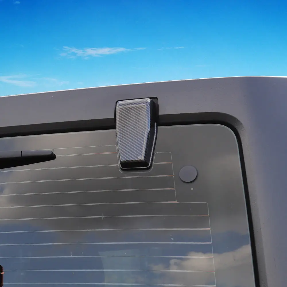 For 2007-2018 Jeep Wrangler JK JKU Rear Window Liftgate Glass Hinge Cover Trim - Image 6