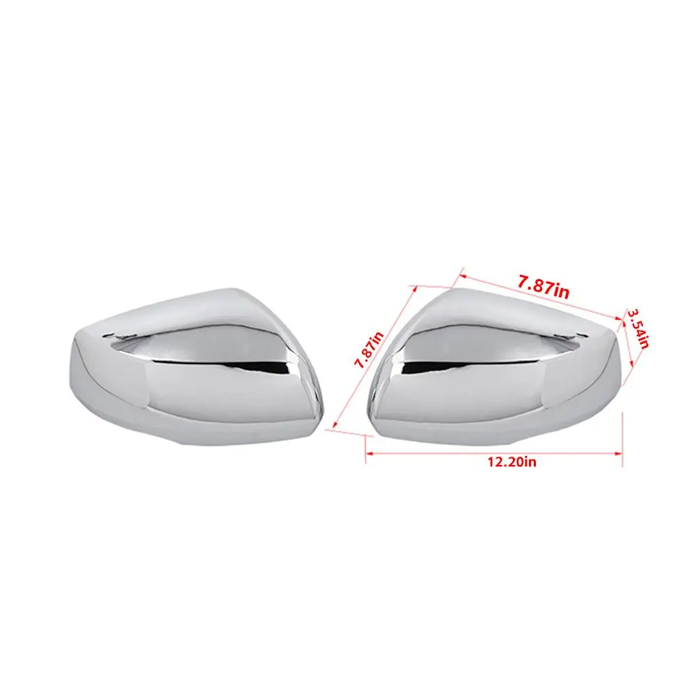 For 2021+ Jeep Grand Cherokee L Rearview Mirror Cover Cap Trim - Image 7