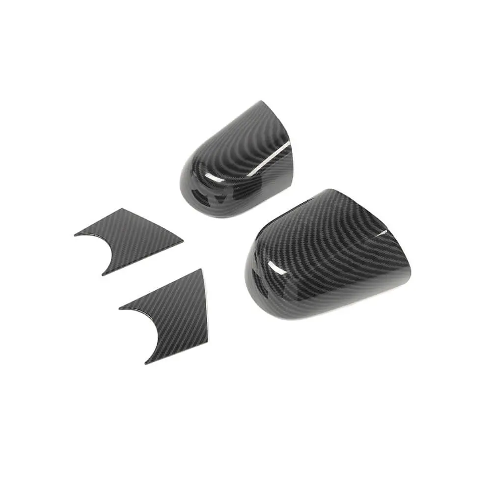 For 2018+ Jeep Wrangler JL JLU & Gladiator JT 4pcs Rearview Side Mirrors Base Cover Trim - Image 8