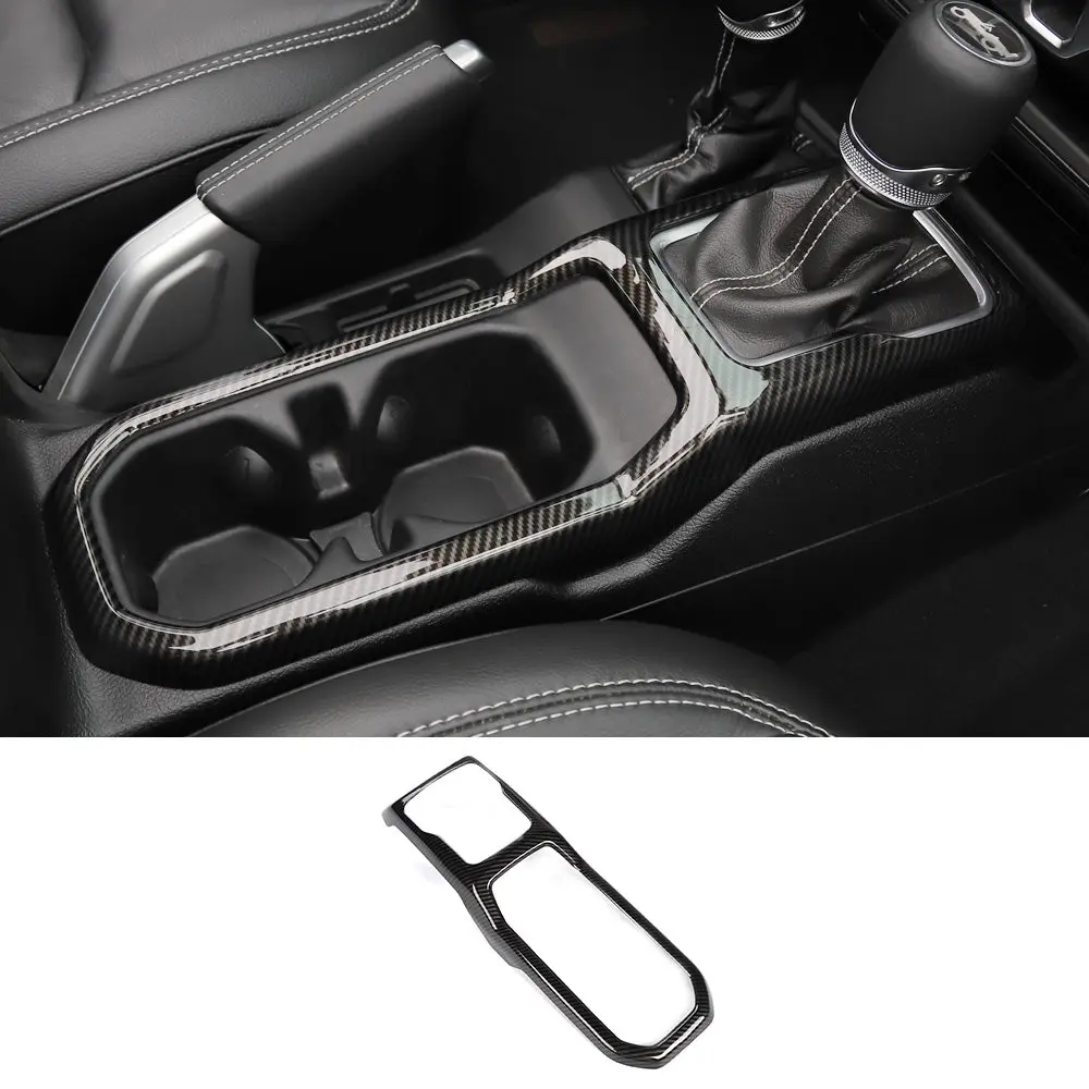For 2018-2023 Jeep Wrangler JL JLU Interior Cover Trim Full Set Available Separately Carbon Fiber - Image 20