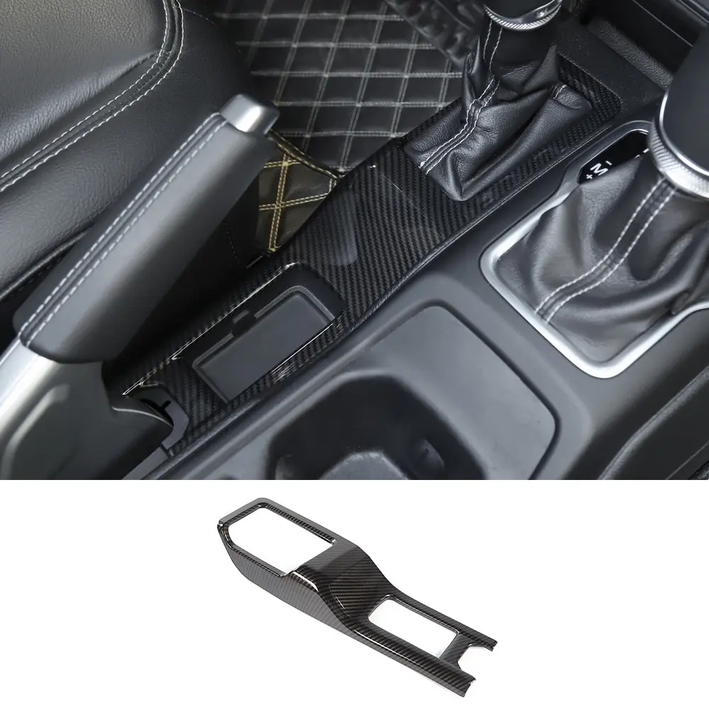For 2018-2023 Jeep Wrangler JL JLU Interior Cover Trim Full Set Available Separately Carbon Fiber - Image 21