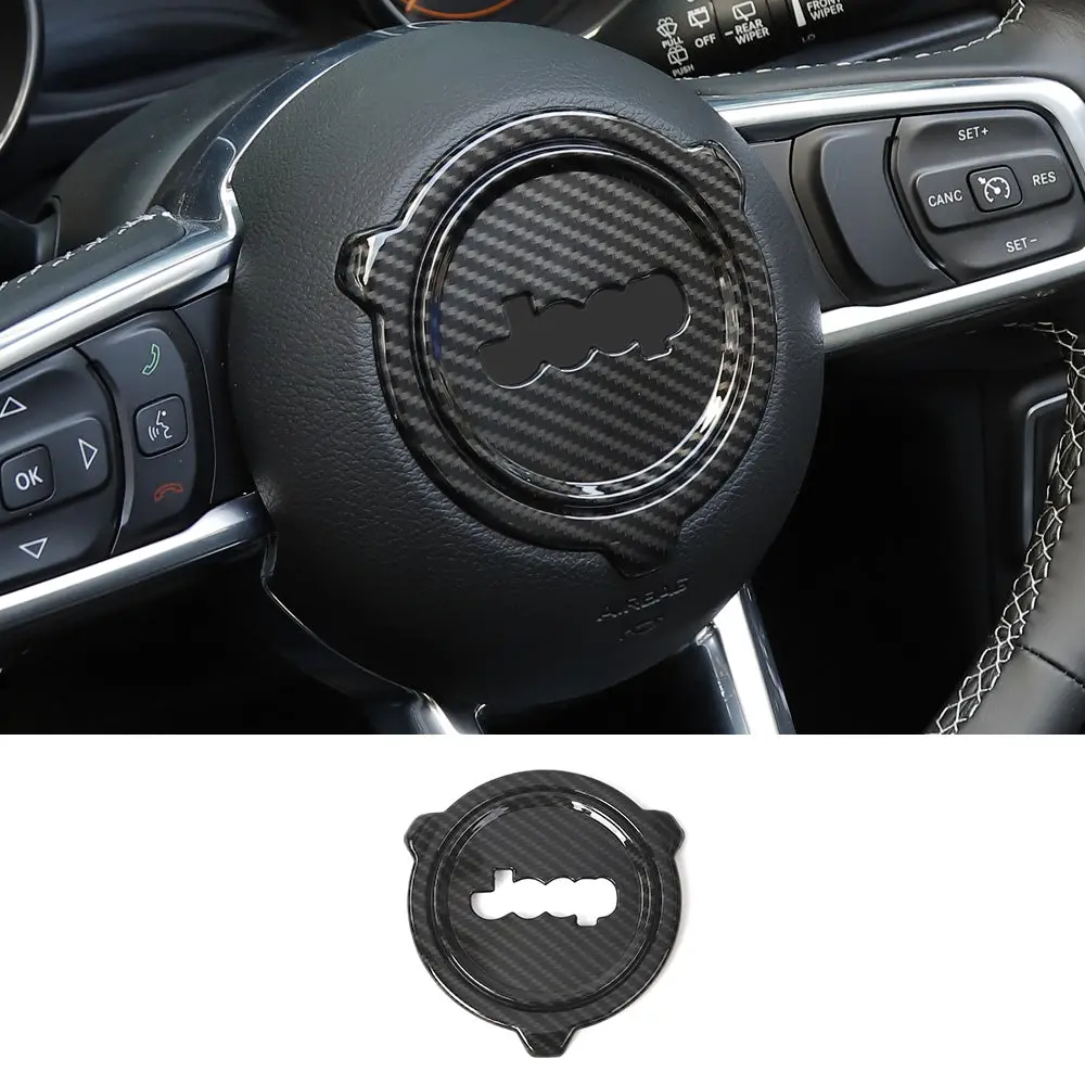 For 2018-2023 Jeep Wrangler JL JLU Interior Cover Trim Full Set Available Separately Carbon Fiber - Image 7