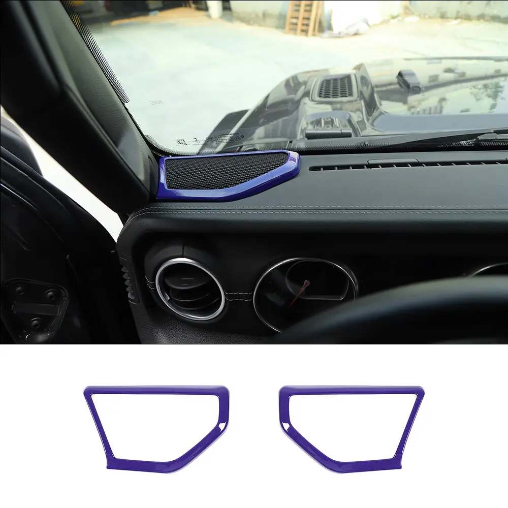 For 2018-2023 Jeep Wrangler JL JLU Interior Cover Trim Full Set Available Separately Purple - Image 18