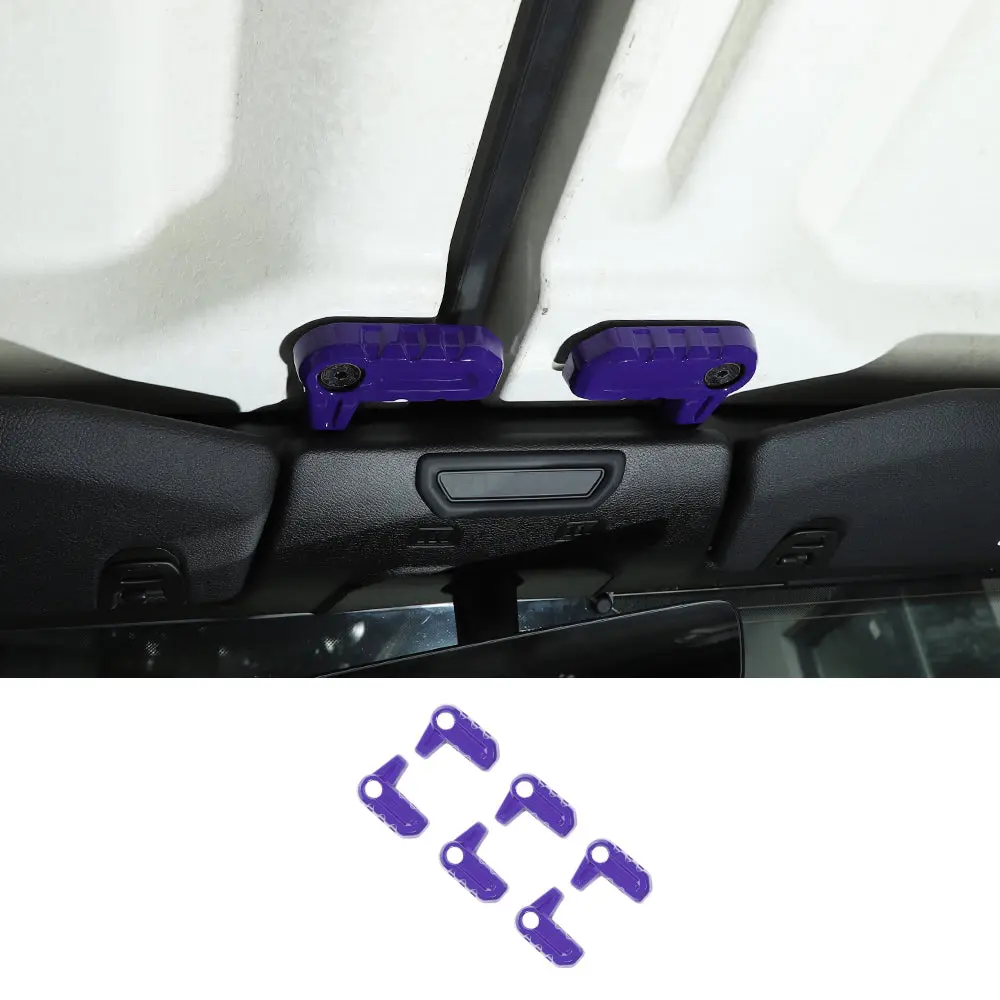 For 2018-2023 Jeep Wrangler JL JLU Interior Cover Trim Full Set Available Separately Purple - Image 20
