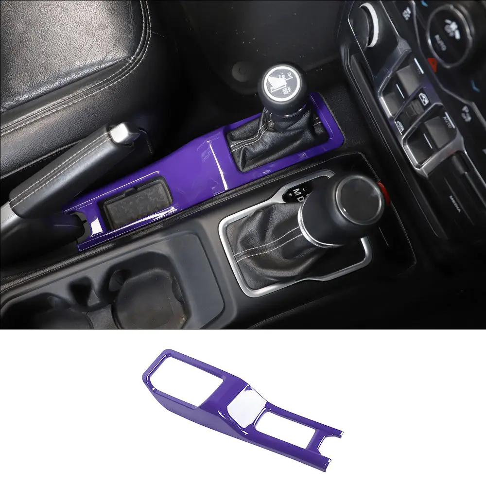 For 2018-2023 Jeep Wrangler JL JLU Interior Cover Trim Full Set Available Separately Purple - Image 22