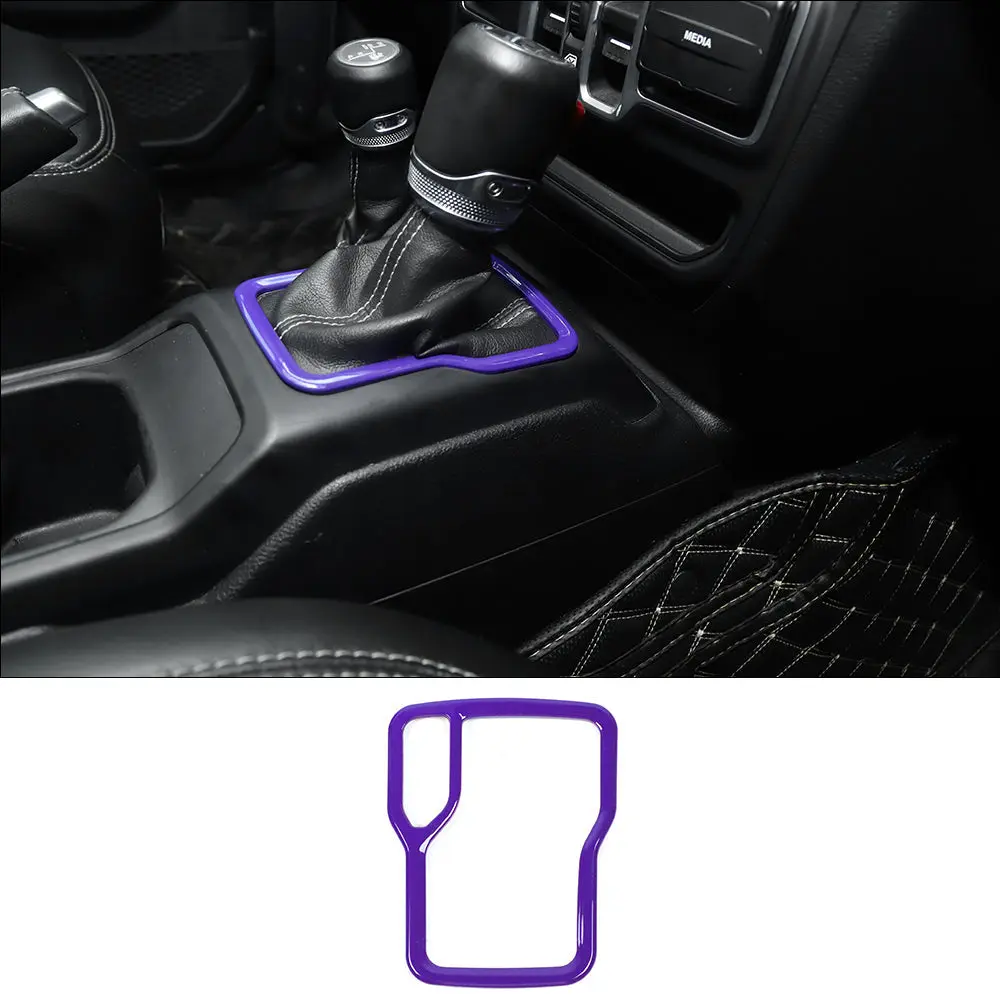 For 2018-2023 Jeep Wrangler JL JLU Interior Cover Trim Full Set Available Separately Purple - Image 23