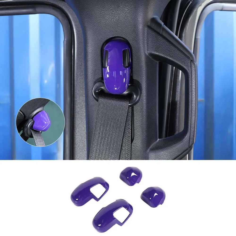 For 2018-2023 Jeep Wrangler JL JLU Interior Cover Trim Full Set Available Separately Purple - Image 27