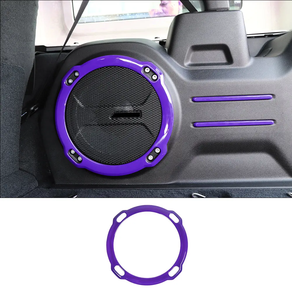 For 2018-2023 Jeep Wrangler JL JLU Interior Cover Trim Full Set Available Separately Purple - Image 39