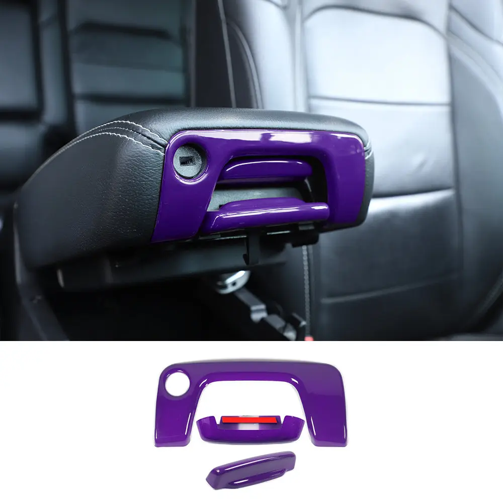 For 2018-2023 Jeep Wrangler JL JLU Interior Cover Trim Full Set Available Separately Purple - Image 42