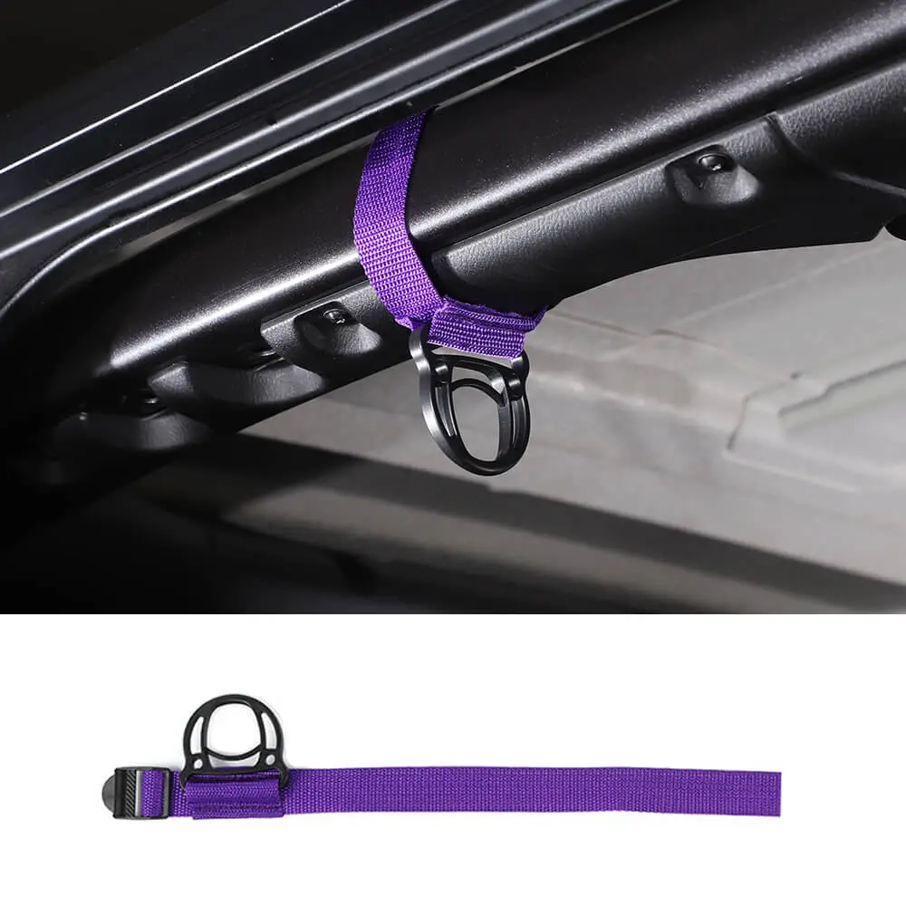 For Jeep Wrangler TJ JK JL JT Roll Bar Coat And Hat Hanger Clothes Hook 37.5 CM - Image 13