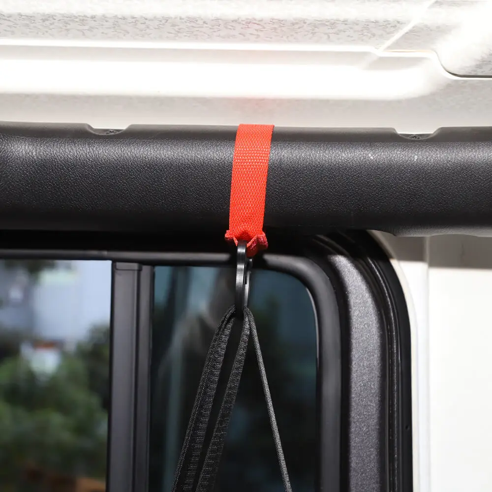 For Jeep Wrangler TJ JK JL JT Roll Bar Coat And Hat Hanger Clothes Hook 37.5 CM - Image 4