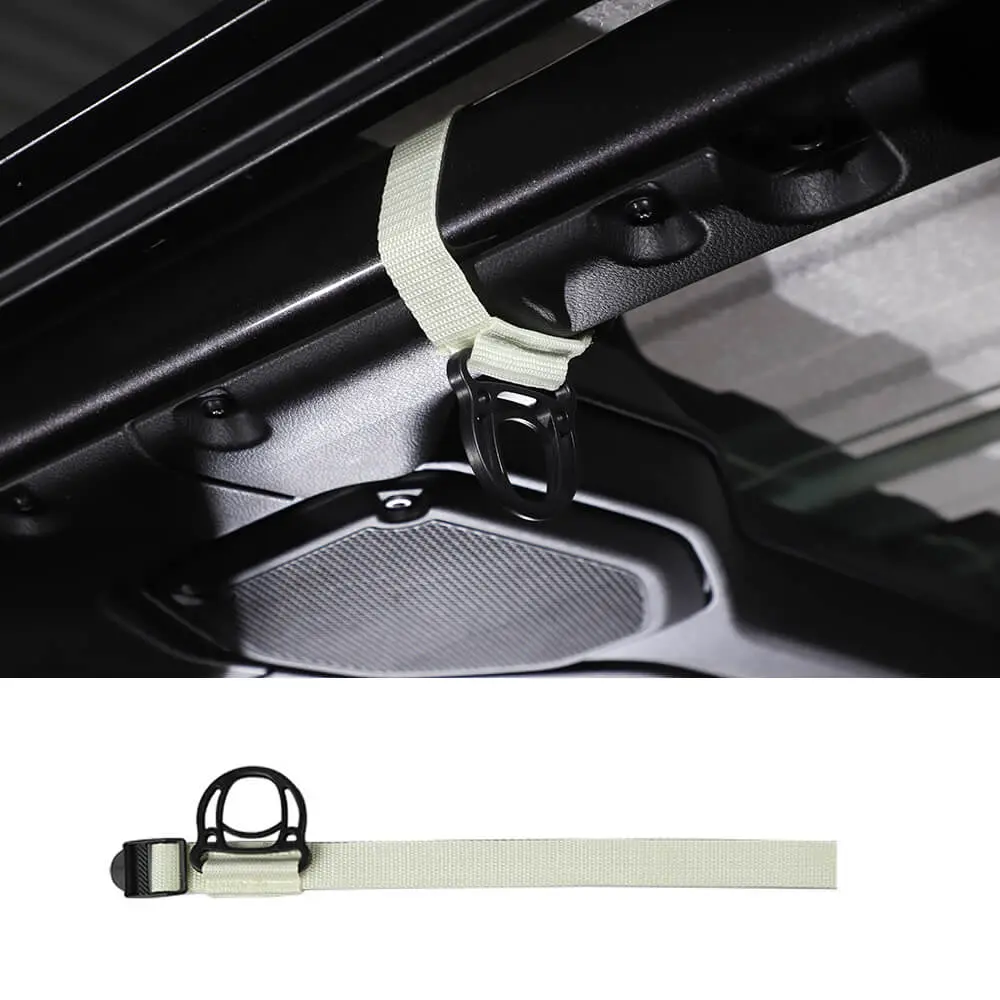 For Jeep Wrangler TJ JK JL JT Roll Bar Coat And Hat Hanger Clothes Hook 37.5 CM - Image 9