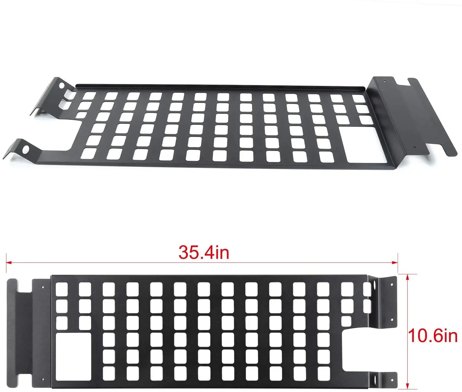 For 2007-2018 Jeep Wrangler JK JKU Roof Rack Hard Top Molle Panel - Image 9