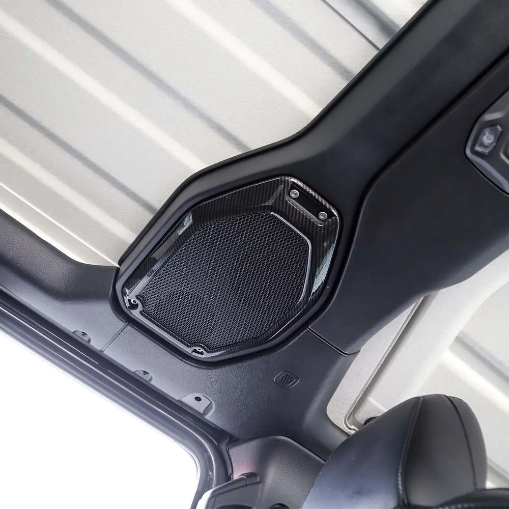 For 2018-2023 Jeep Wrangler JL JLU & Gladiator JT Roof & A-Pillar Speaker Cover Trim - Image 7