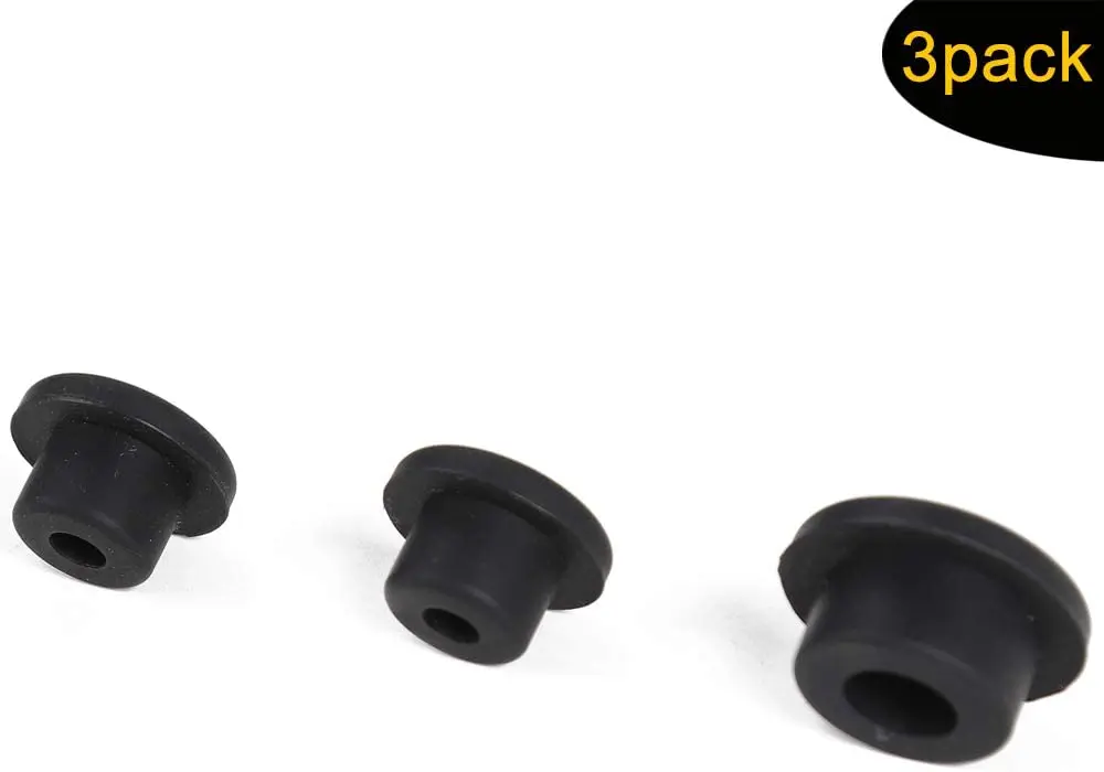For 2018+ Jeep Wrangler JL JLU Rubber Tailgate Plugs Sets, Removed Tire Carrier Bumper Anti-dust Waterproof, Black - Image 5