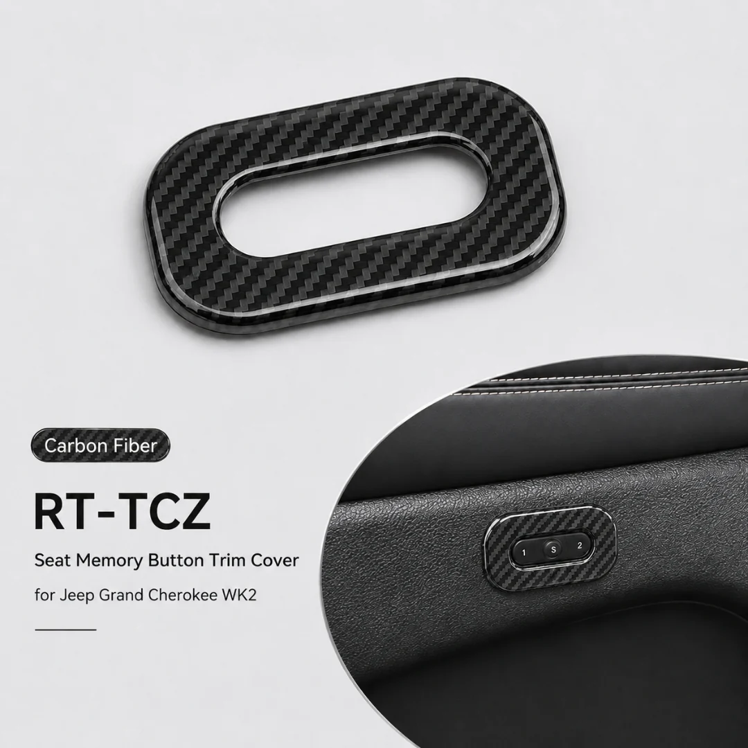 For 2011-2021 Jeep Grand Cherokee WK2 Seat Memory Button Trim Cover - Image 2