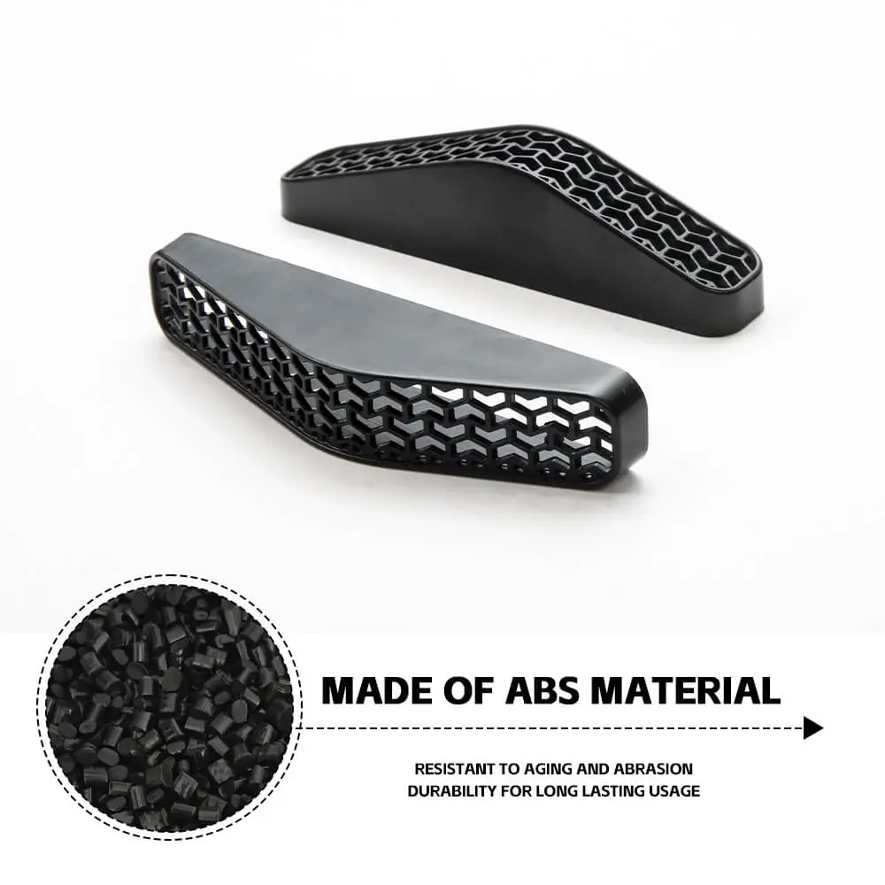 For Jeep 2015+ Renegade/ 2017+ Compass Seat Under Air AC Outlet Vent Cover Trim Protection - Image 6