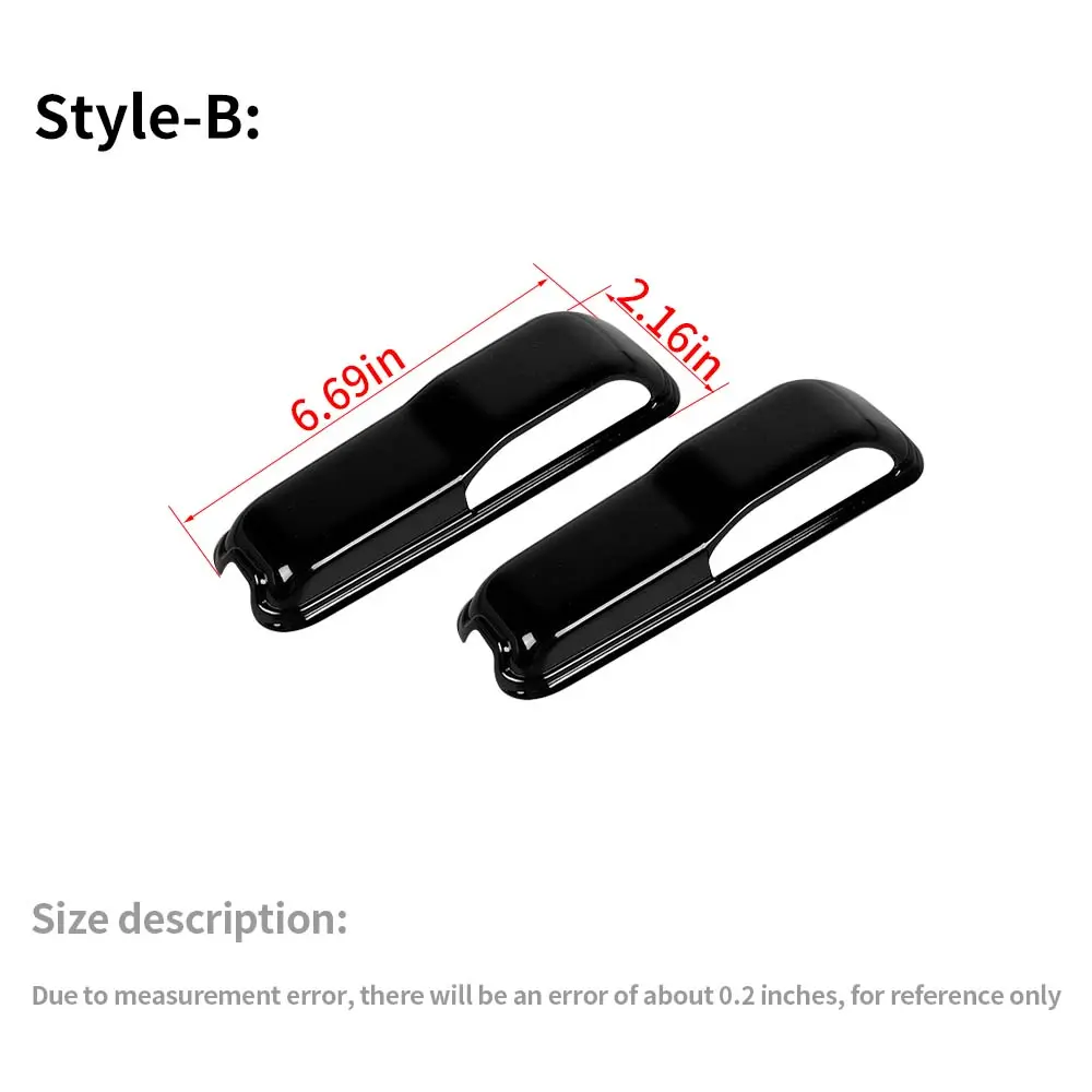 For 2018+ Jeep Wrangler JL JT Side Fender Engine Hood Hinge Air Inlet Trim - Image 7