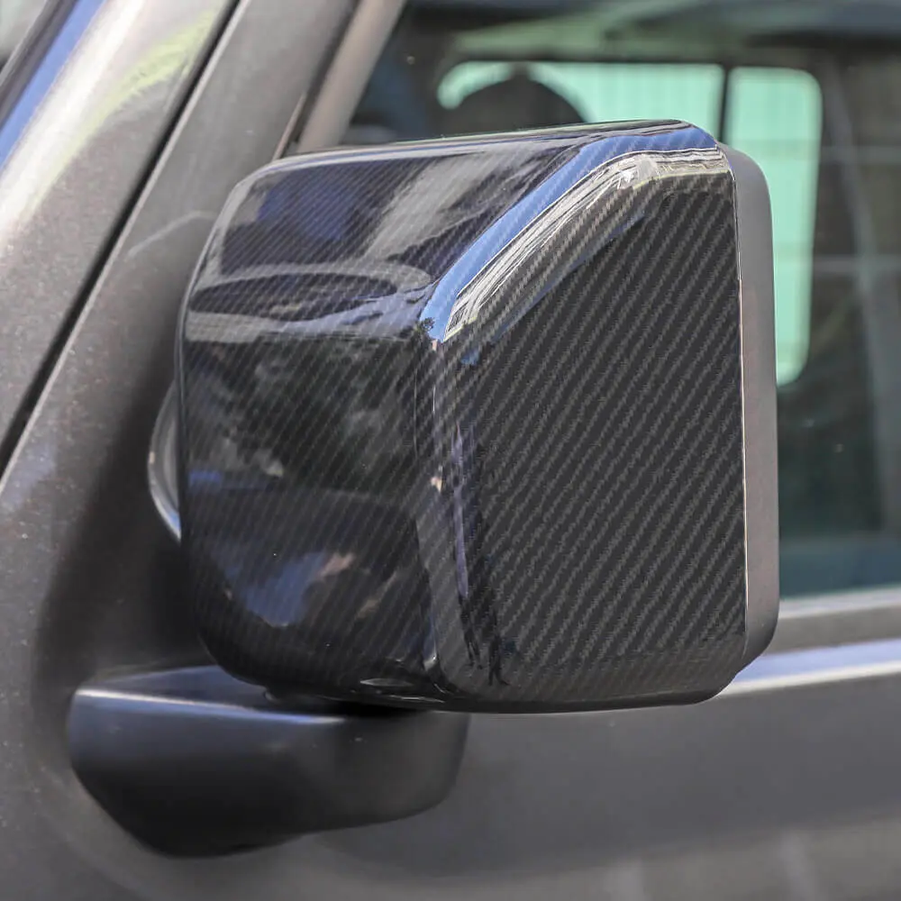 For 2018+ Jeep Wrangler JL & Gladiator JT Side Rear View Mirror Cover Trim - Image 4
