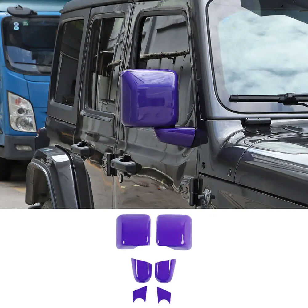 For 2018+ Jeep Wrangler JL JLU & Gladiator JT Side Rearview Mirror & Base Trim Cover - Image 11
