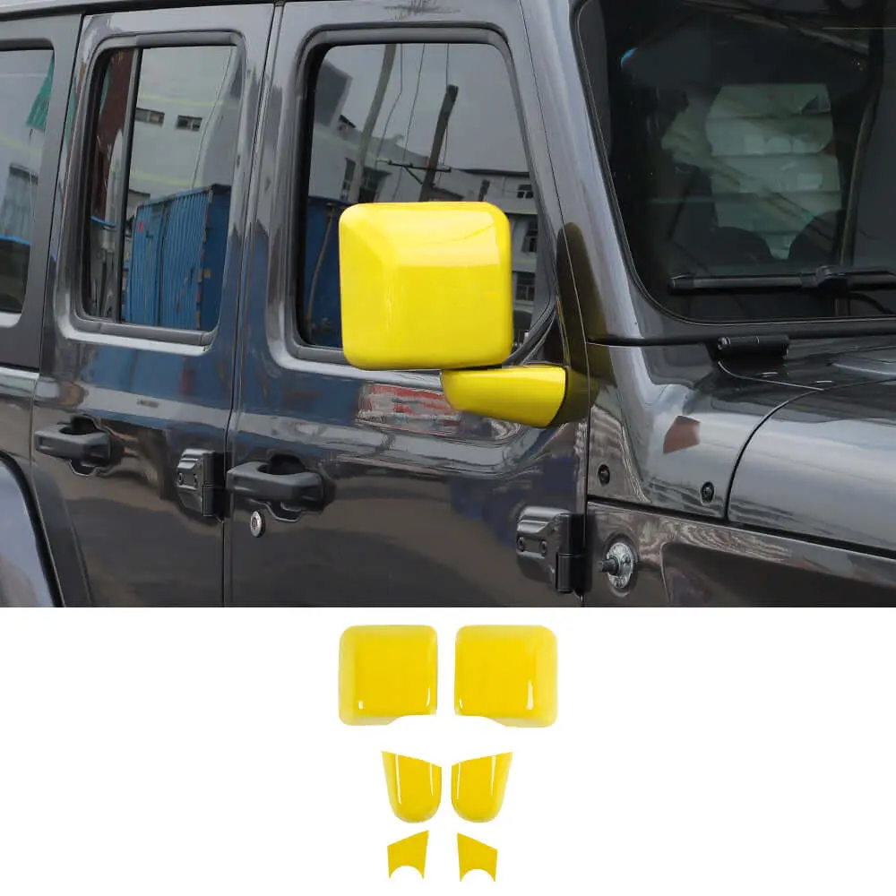 For 2018+ Jeep Wrangler JL JLU & Gladiator JT Side Rearview Mirror & Base Trim Cover - Image 12