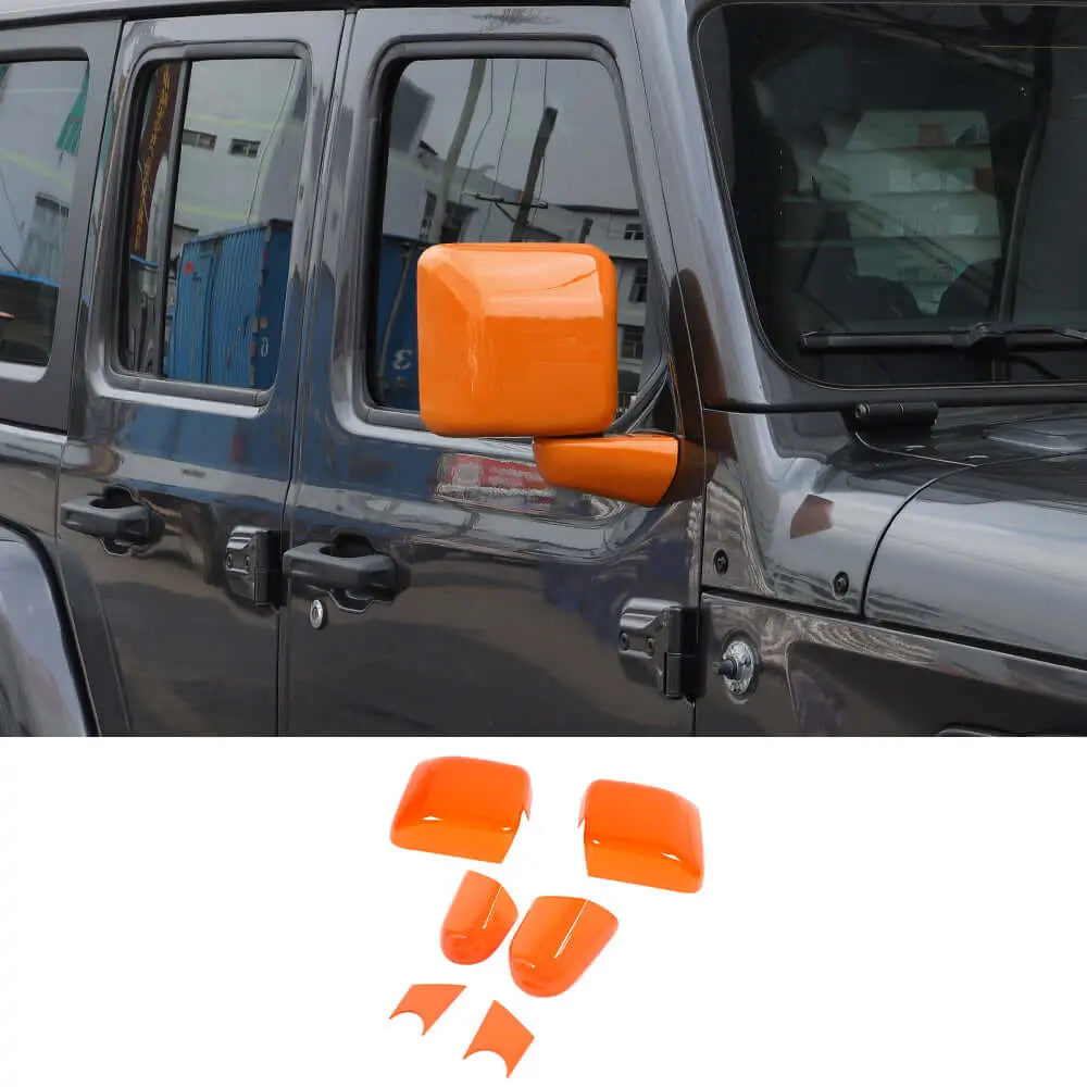 For 2018+ Jeep Wrangler JL JLU & Gladiator JT Side Rearview Mirror & Base Trim Cover - Image 13