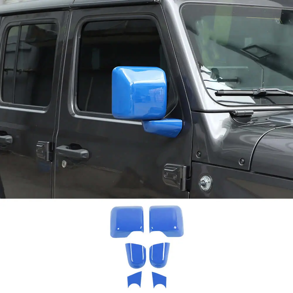 For 2018+ Jeep Wrangler JL JLU & Gladiator JT Side Rearview Mirror & Base Trim Cover - Image 14