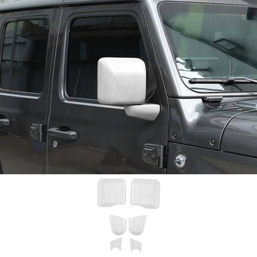 For 2018+ Jeep Wrangler JL JLU & Gladiator JT Side Rearview Mirror & Base Trim Cover - Image 8