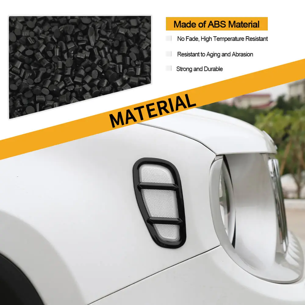 For 2015+ Jeep Renegade Turn Signal Light Guards Trim - Image 5