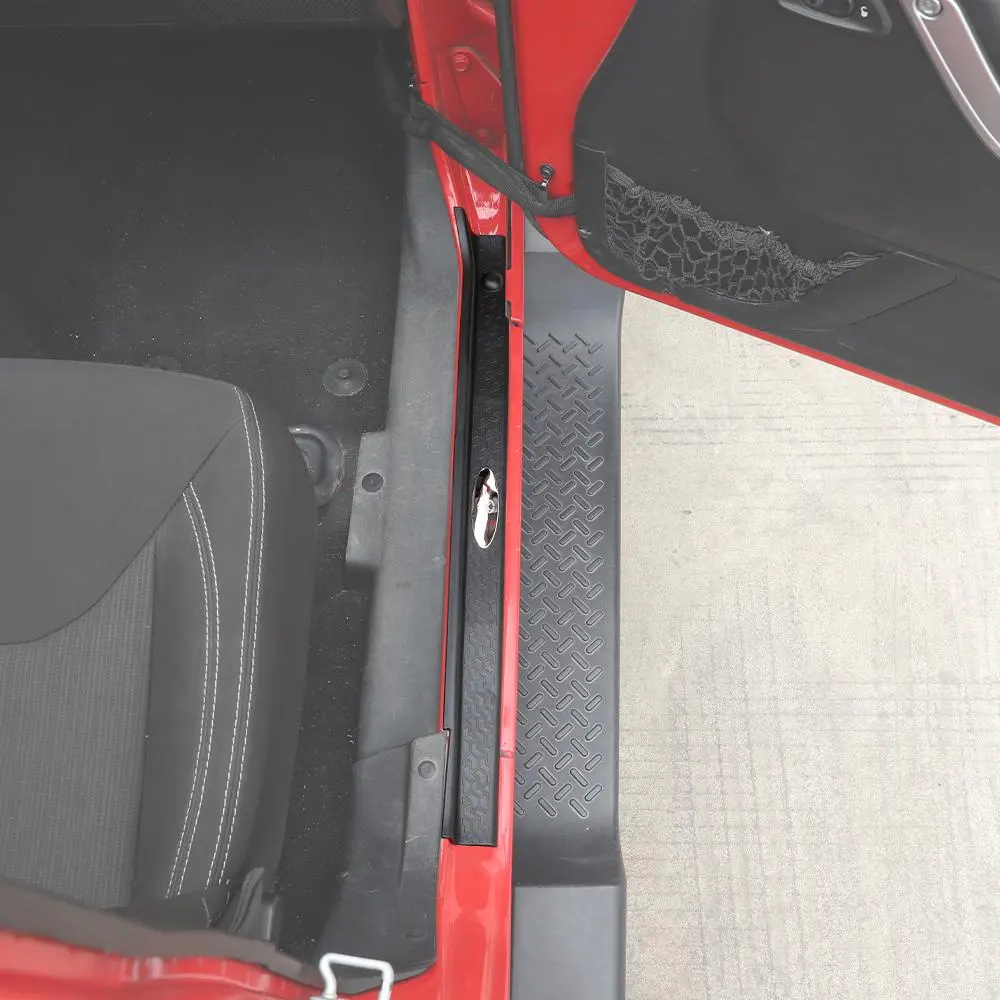 For 2007-2018 Jeep Wrangler JK JKU Sill Plate Protector Guards Strip Cover Star - Image 5