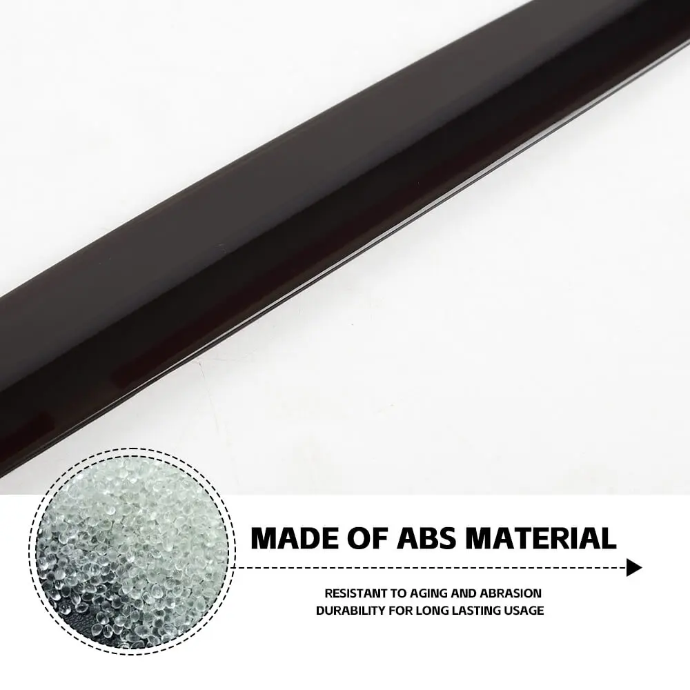 For 2014+ Jeep Cherokee Smoked Black High Brake Light Trim Cover - Image 7
