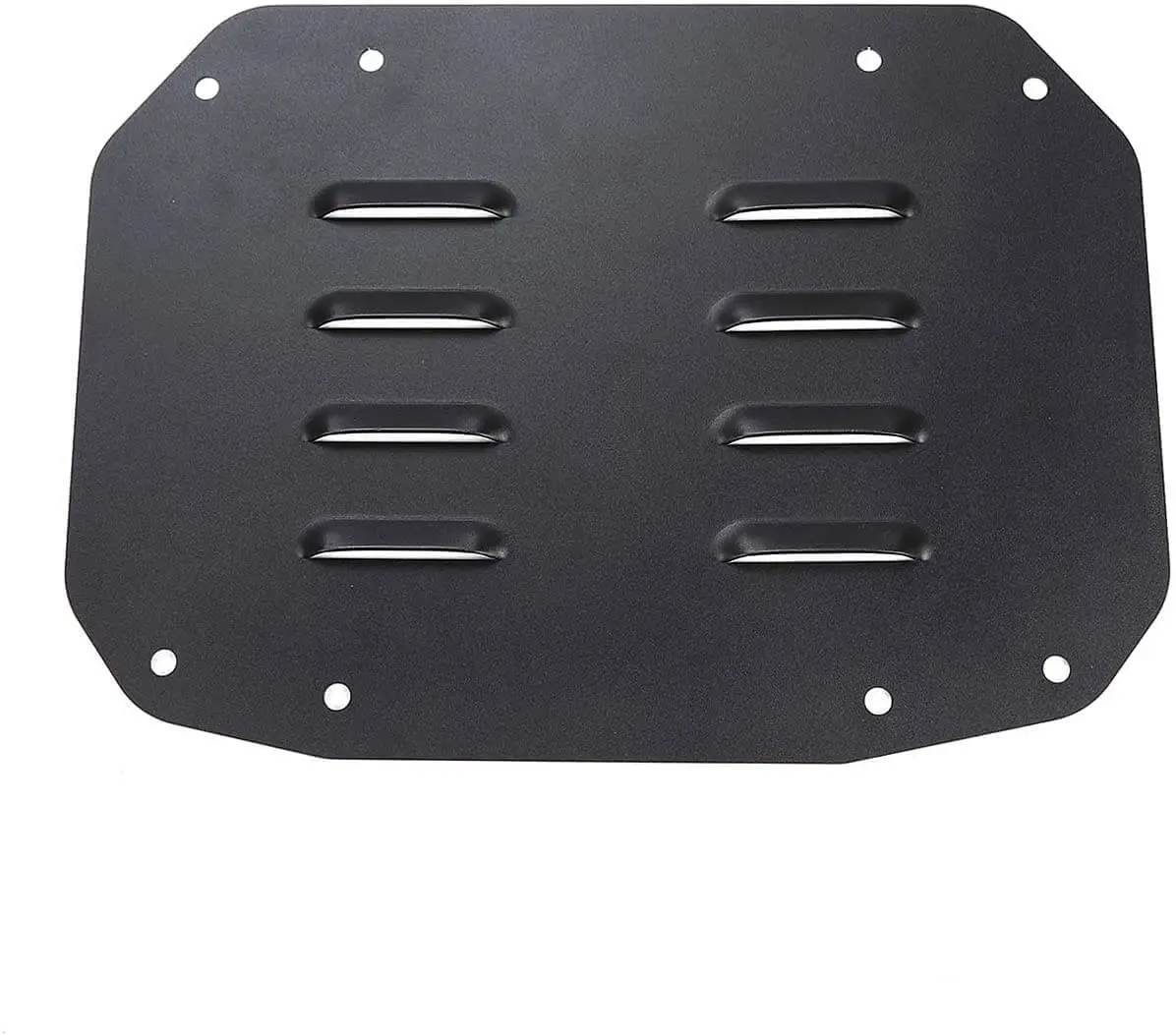 For 2018+ Jeep Wrangler JL JLU Tailgate Spare Tire Carrier Delete Filler Plate Vent Cover Plate Trim - Image 5