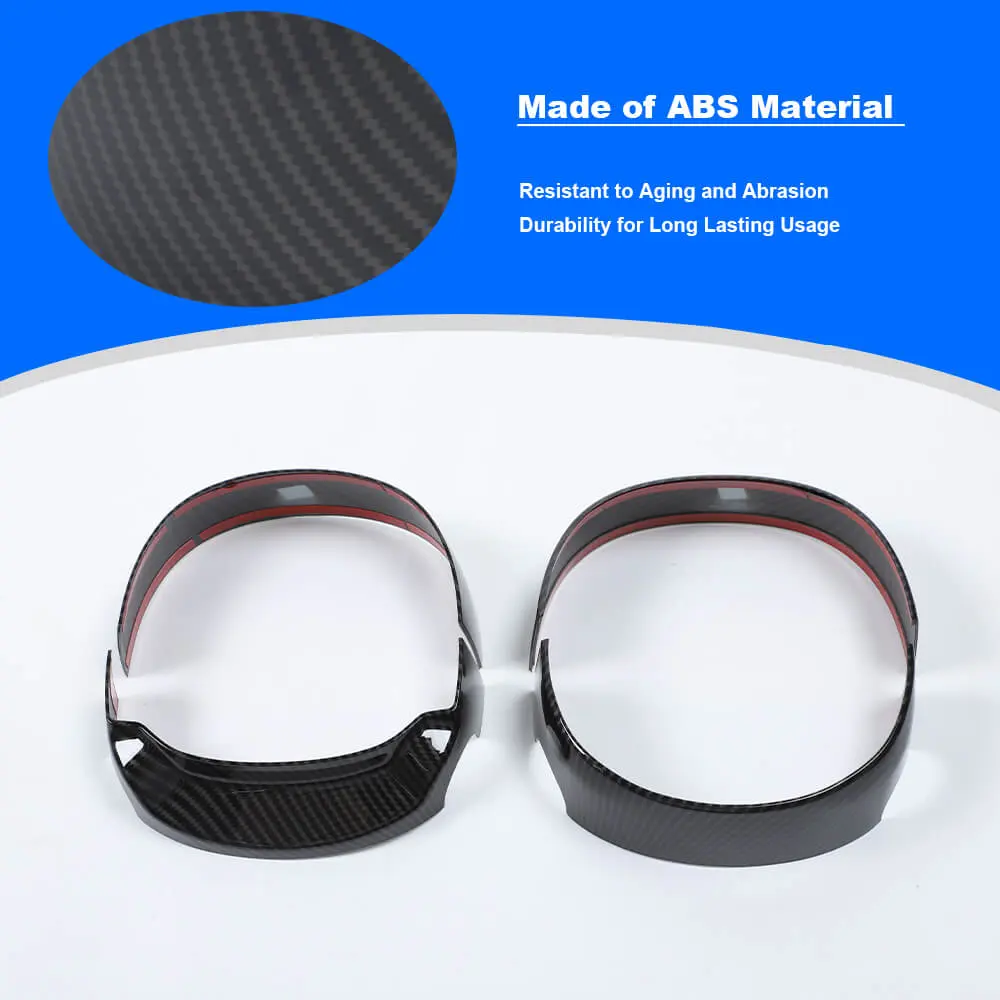 For 2018+ Jeep Wrangler JL & Gladiator JT Steering Wheel Base Lower Trim Decor - Image 7