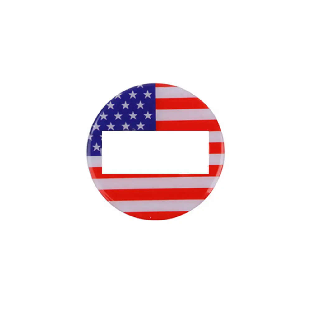 For Jeep Renegade 2016+/ Grand Cherokee WK2 11-21/ Cherokee14+/ Wrangler JK 11-18 Steering Wheel Center Trim Cover American Flag - Image 7