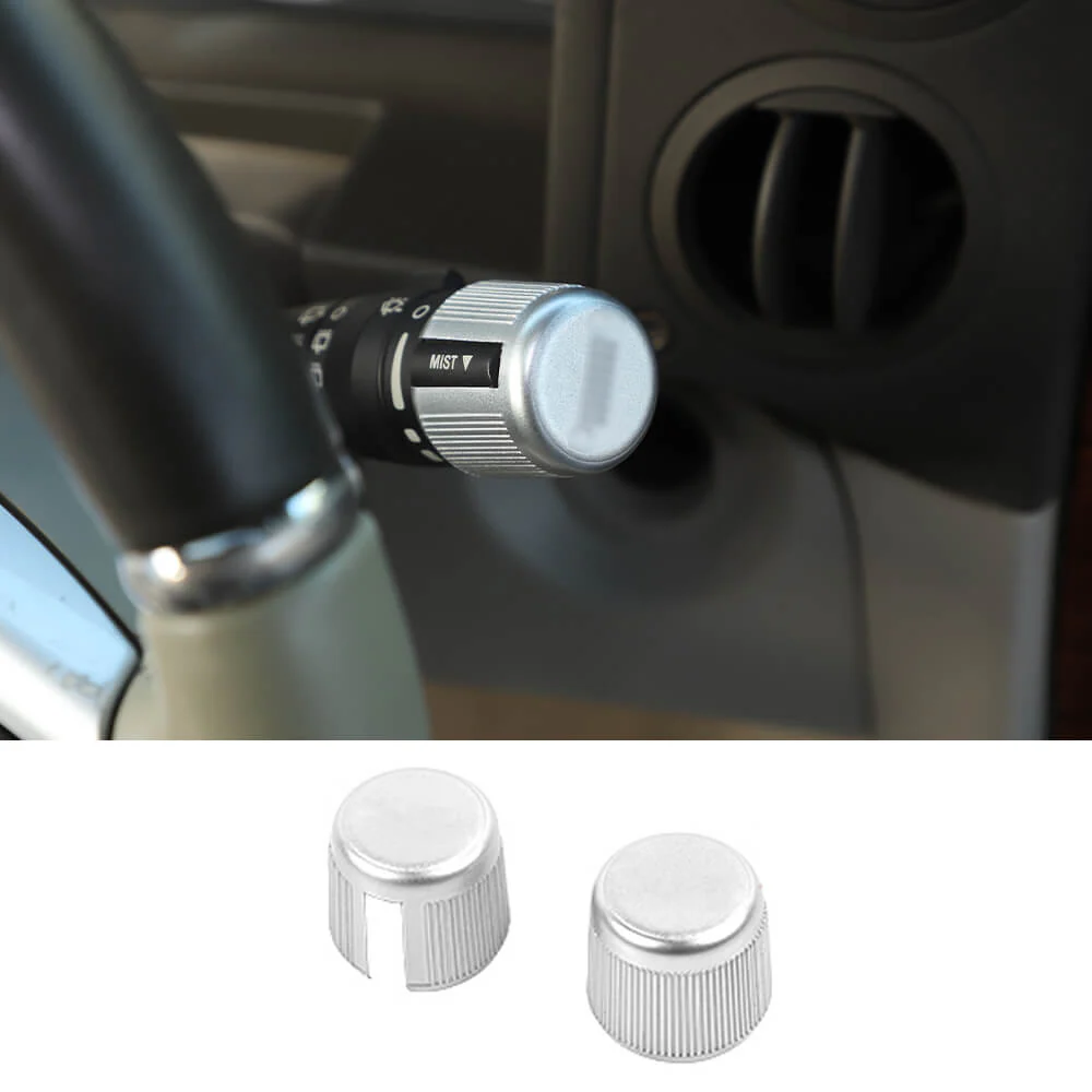 For 2007-2010 Jeep Grand Cherokee Steering Wheel Headlight/Wiper Switch Trim Cap - Image 9