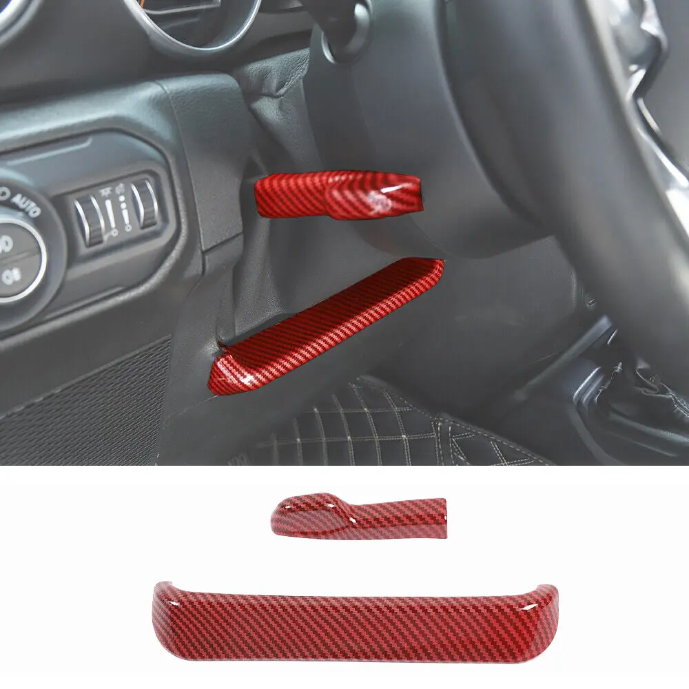 For 2018+ Jeep Wrangler JL JLU /Gladiator JT Steering Wheel Height Adjust Trim Cover - Image 7