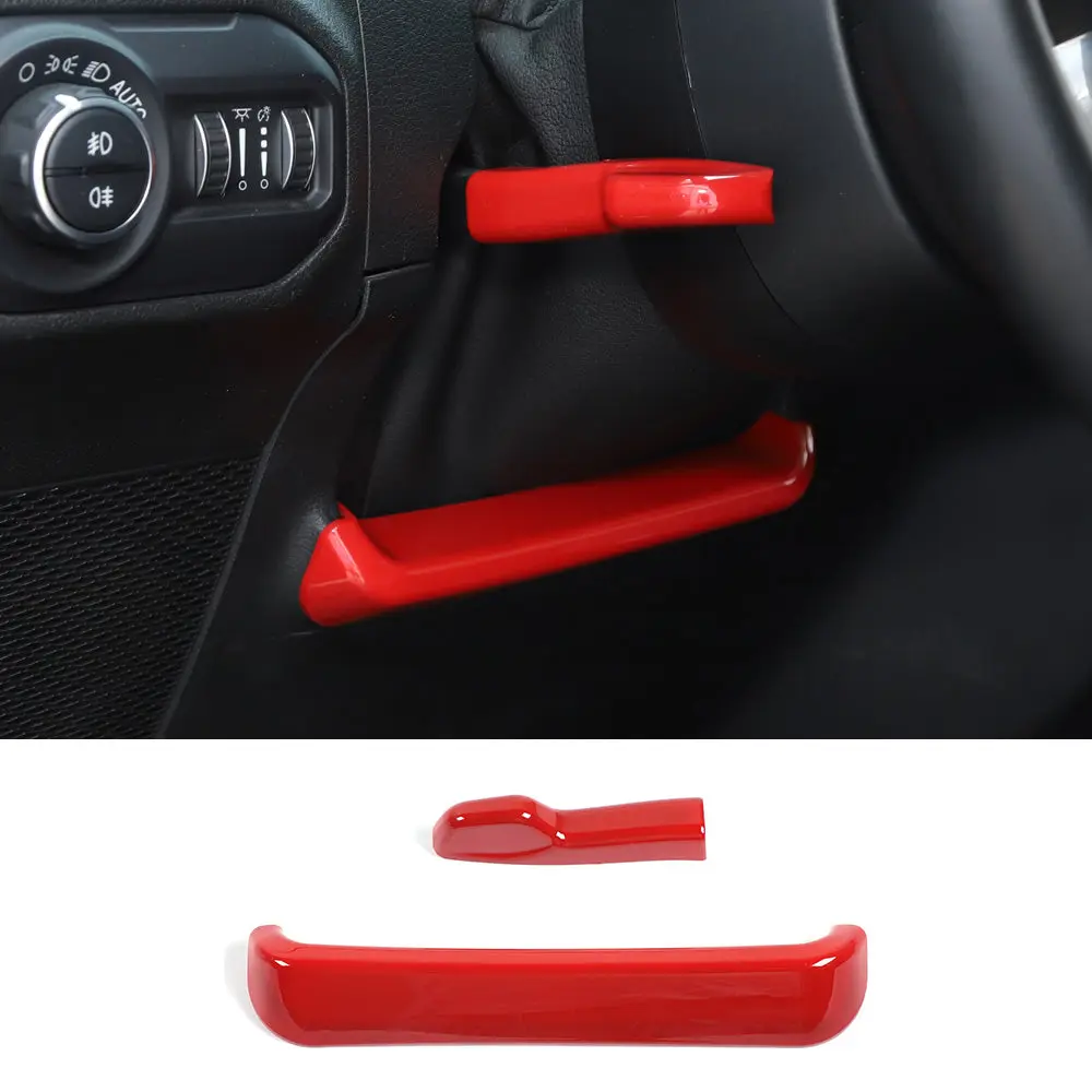 For 2018+ Jeep Wrangler JL JLU /Gladiator JT Steering Wheel Height Adjust Trim Cover - Image 9