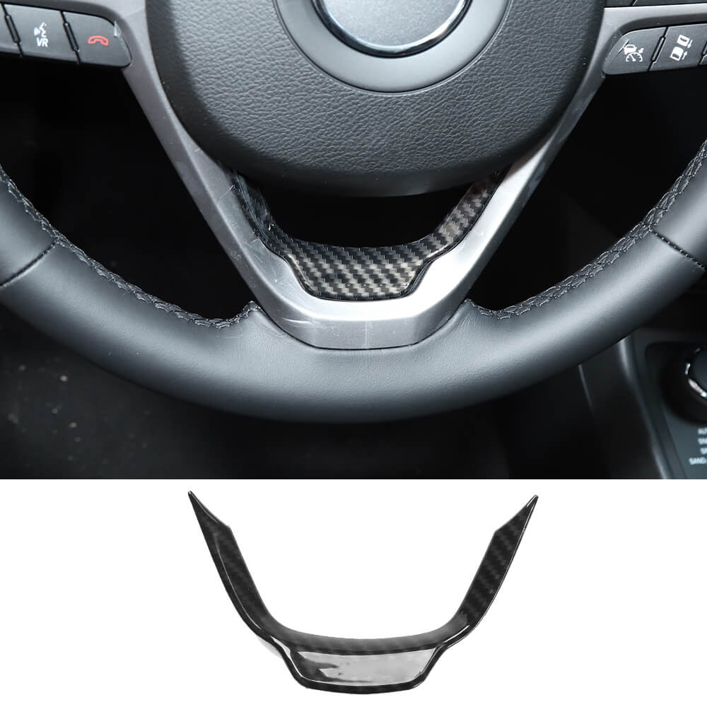For 2014-2021 Jeep Grand Cherokee WK2/ 2014+ Cherokee Steering Wheel U-shaped Cover Trim
