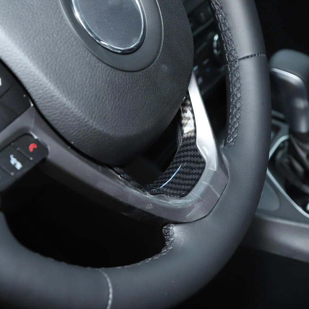 For 2014-2021 Jeep Grand Cherokee WK2/ 2014+ Cherokee Steering Wheel U-shaped Cover Trim - Image 3