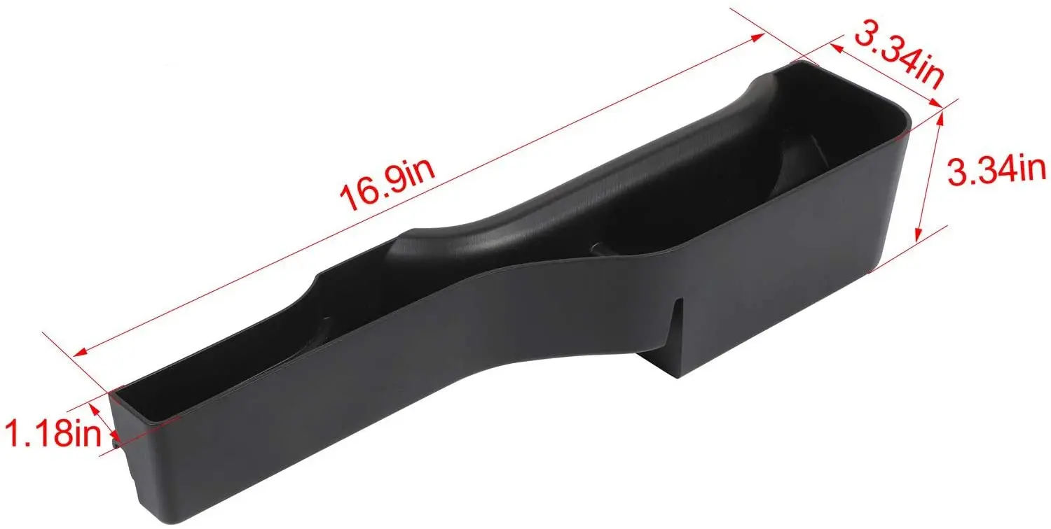 For 2007-2010 Jeep Wrangler JK JKU Gear Shift Center Console Storage Tray Organizer Box - Image 7