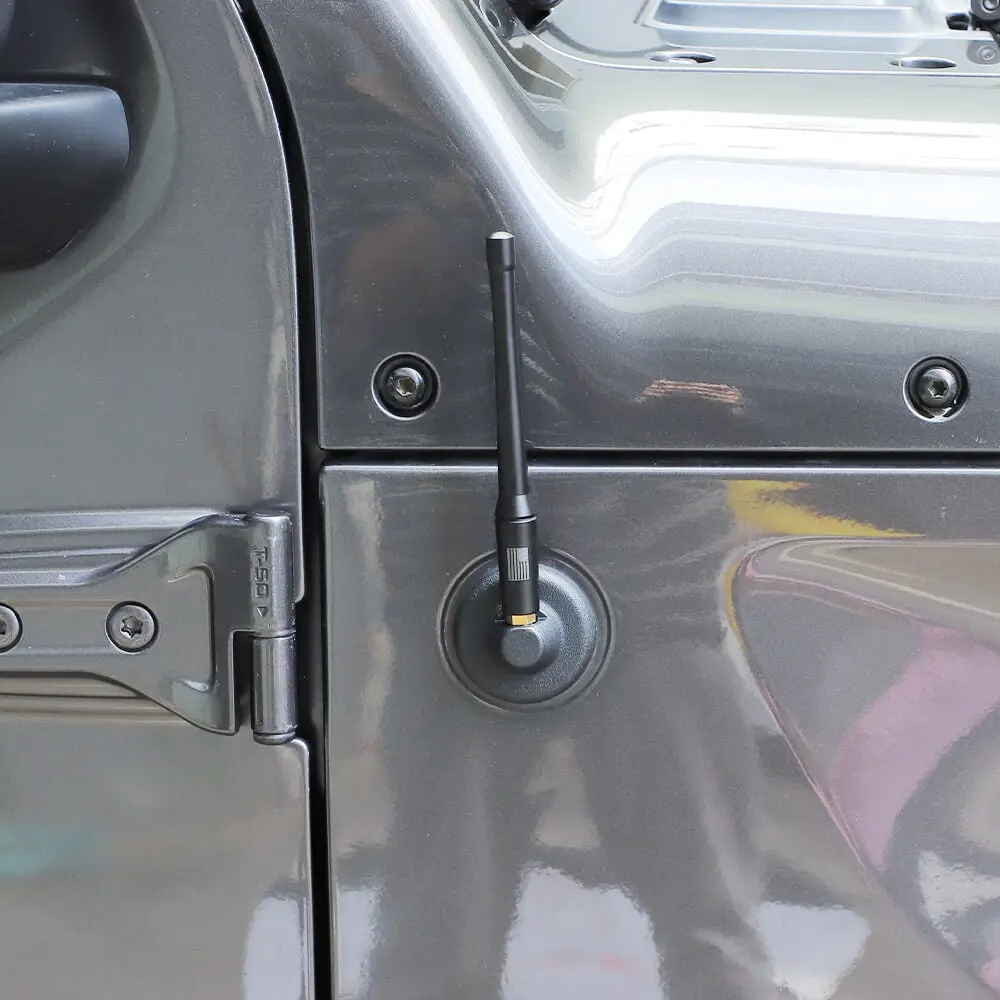 For 2007-2023 Jeep Wrangler JK JL/Gladiator JT Stubby Reflex Radio Antenna AM/FM - Image 5
