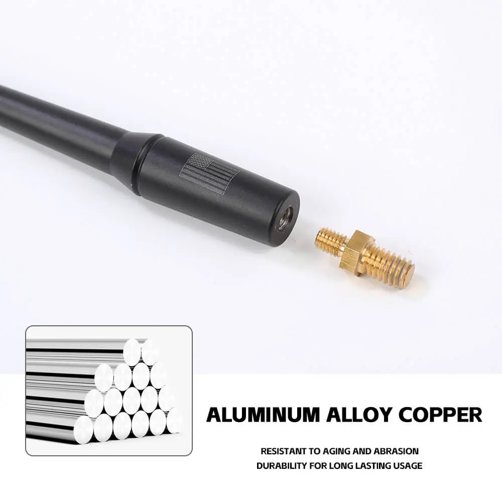 For 2007-2023 Jeep Wrangler JK JL/Gladiator JT Stubby Reflex Radio Antenna AM/FM - Image 7