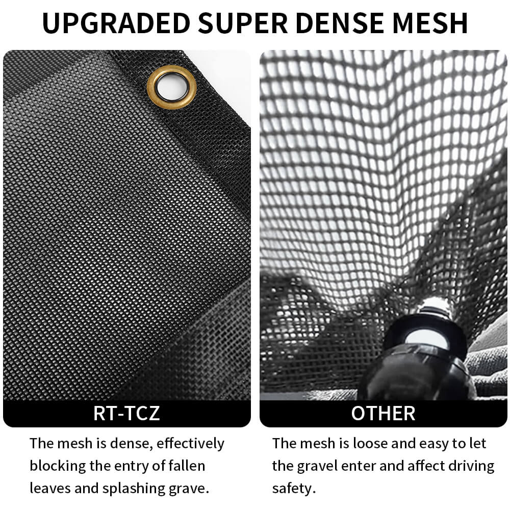 For 2007-2018 Jeep Wrangler JKU 4 Door Sun Shade Mesh Sunshade Provides UV Sun Protection Front & Rear - Image 8