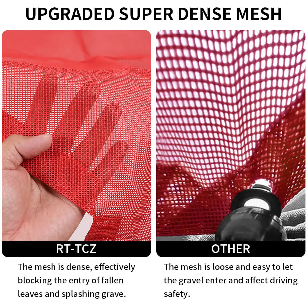 For 2007-2018 Jeep Wrangler JKU 4 Door Front & Rear Mesh Bikini Top Sunshade – UV Protection Soft Roof Cover - Image 5