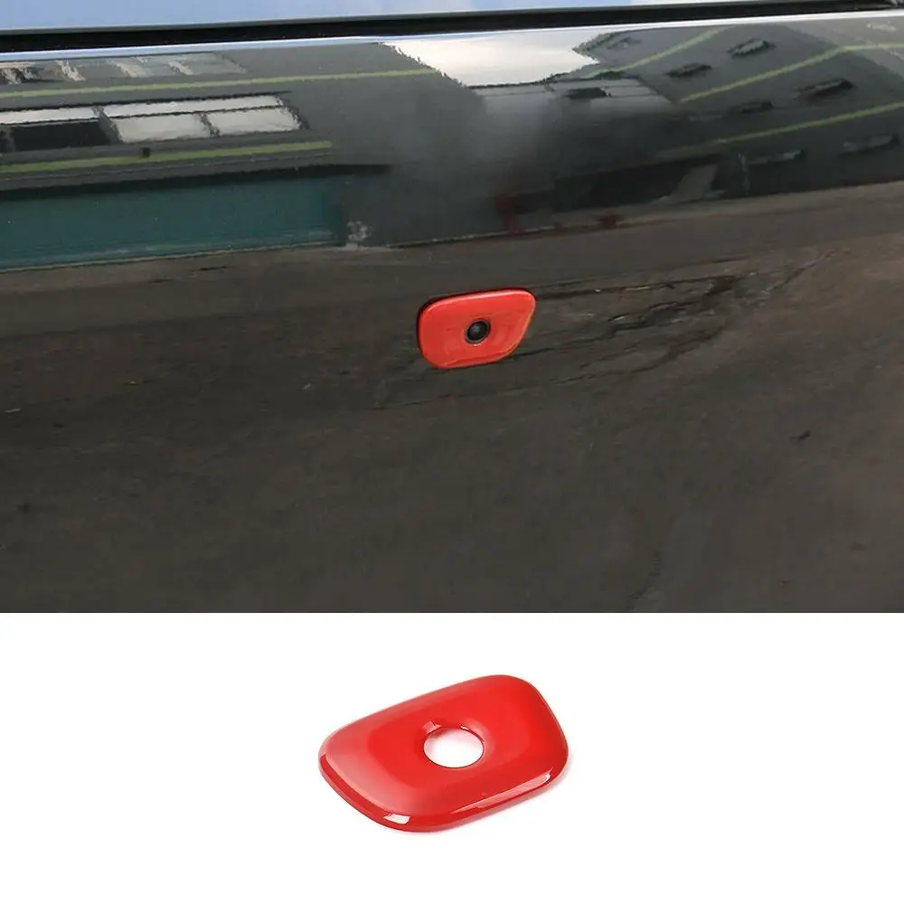 For 2014-2018 Jeep Cherokee Tail Gate Rear Door Camera Hole Cover Trim