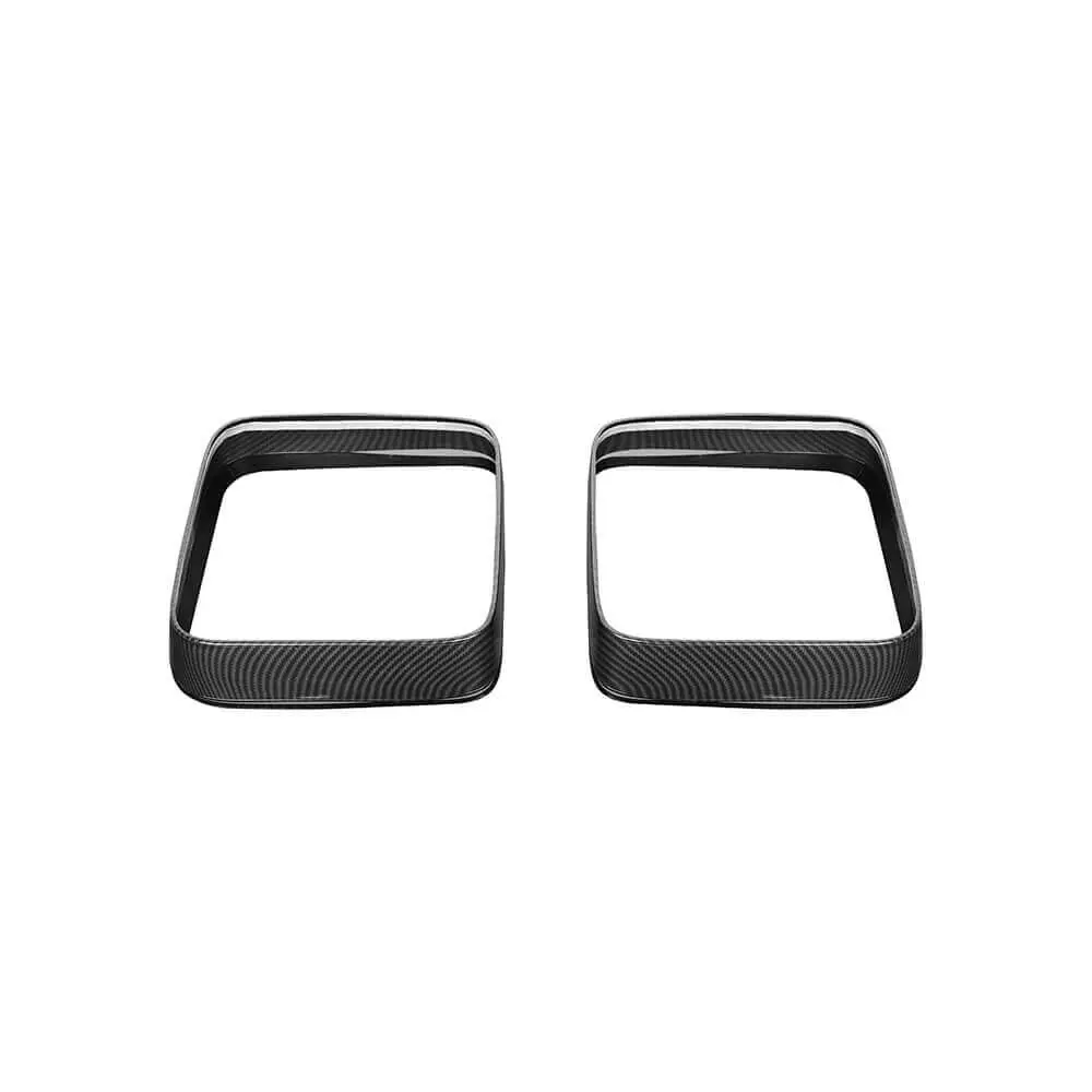 For 2018+ Jeep Wrangler JL JLU Tail Lamp Bezel Guard Cover Protector Trim (Applicable halogen lamps) - Image 8
