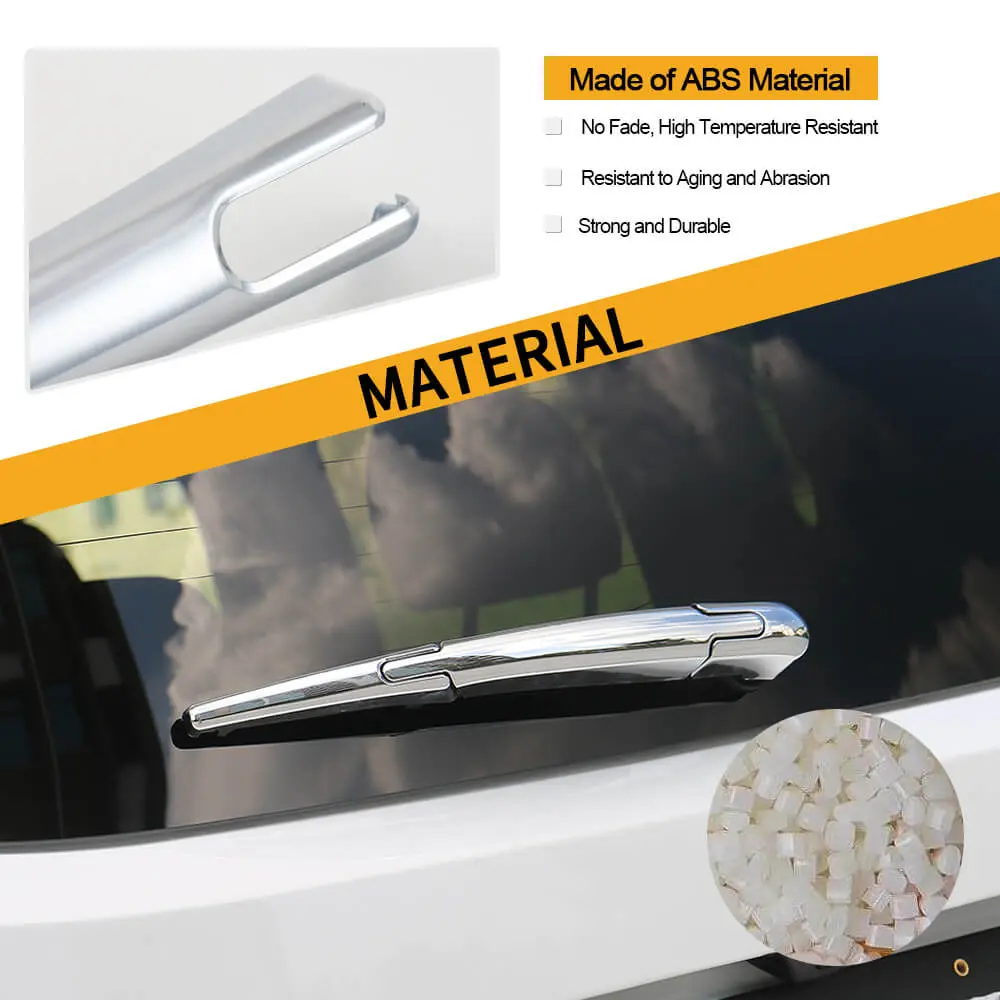For 2015+ Jeep Renegade Rear Window Wiper Windshield Wiper Blade Trims - Image 5