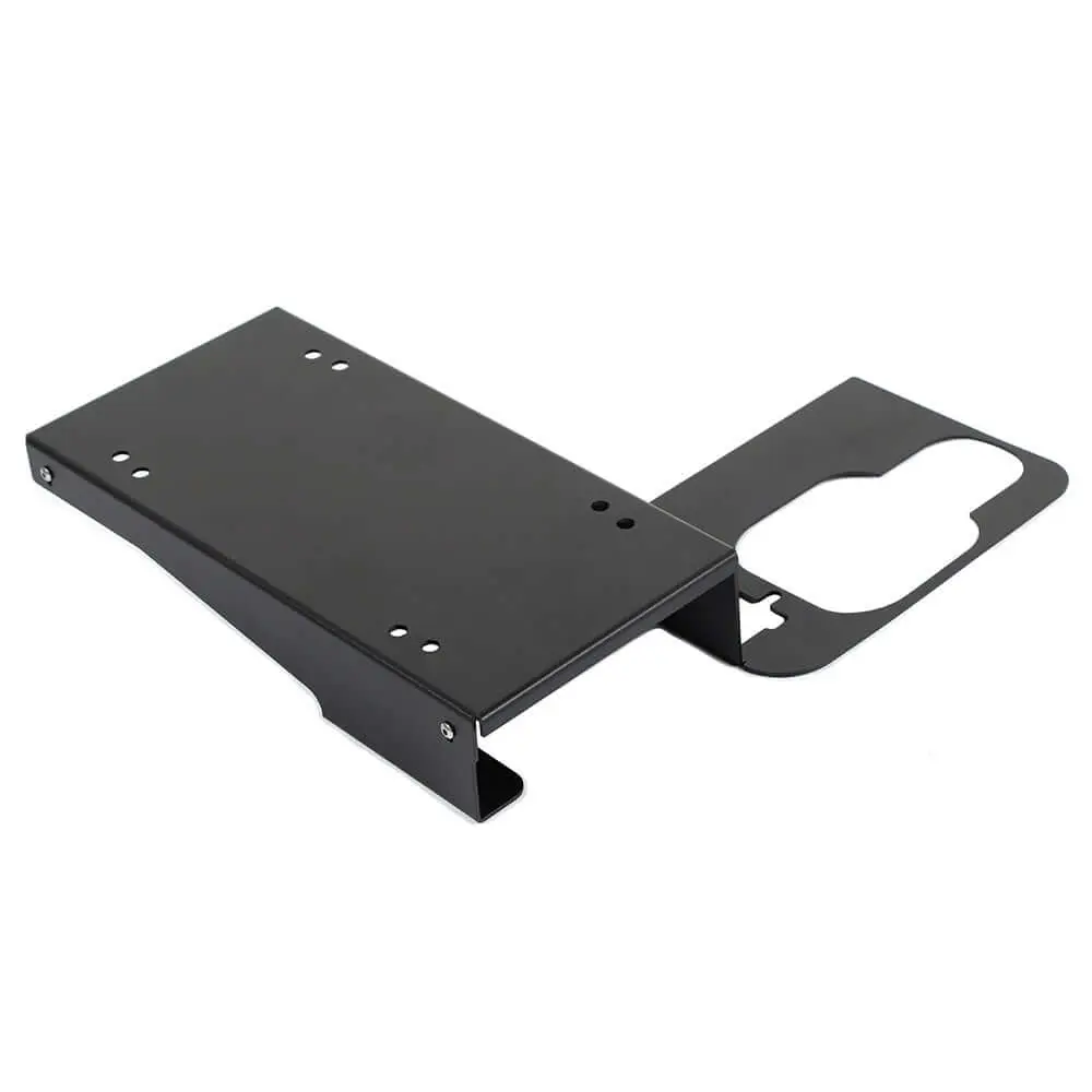 For 2018+ Jeep Wrangler JL Black Tailgate Door Grab Handle License Plate Holder Bracket - Image 7