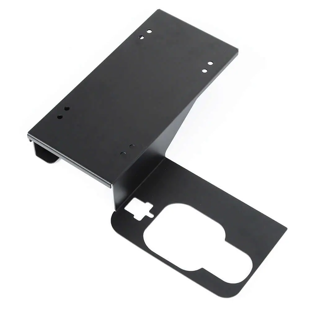 For 2018+ Jeep Wrangler JL Black Tailgate Door Grab Handle License Plate Holder Bracket - Image 8