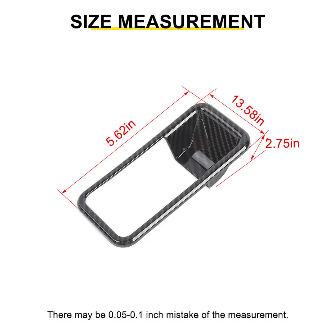 For 1997-2006 Jeep Wrangler TJ Tailgate Exterior Door Rear Trunk Grab Handle Bowl Cover Trim - Image 10